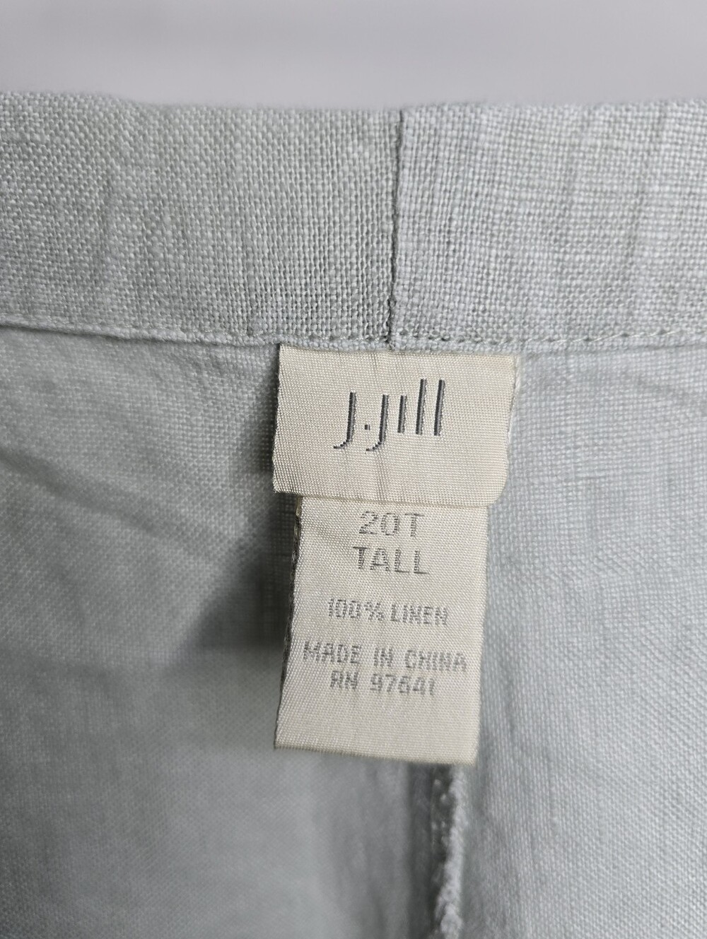 J. Jill Linen Skort Size 20 Tall - Picture 2 of 5
